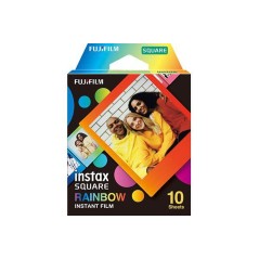 Fujifilm Square Rainbow Instant - Capture Colorful Moments with Vibrant Instant Prints!